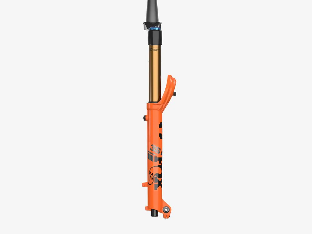 2025 Fox 38 Factory Fork - Kashima - 29" - Shiny Orange - GRIP X2 - Image 3