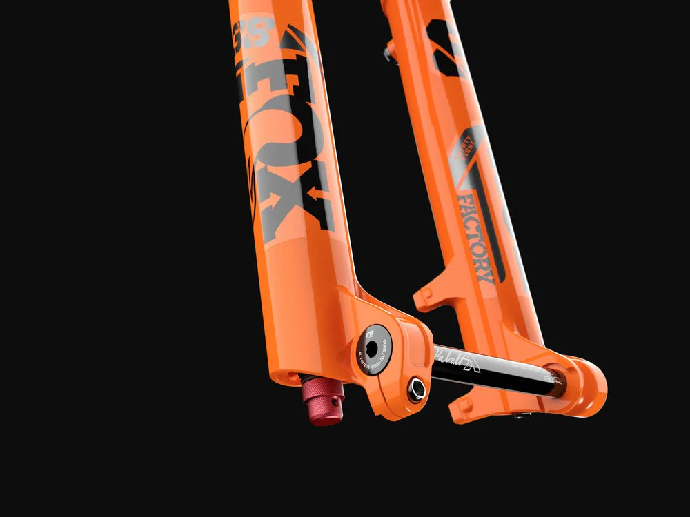 2025 Fox 38 Factory Fork - Kashima - 29" - Shiny Orange - GRIP X2 - Image 5