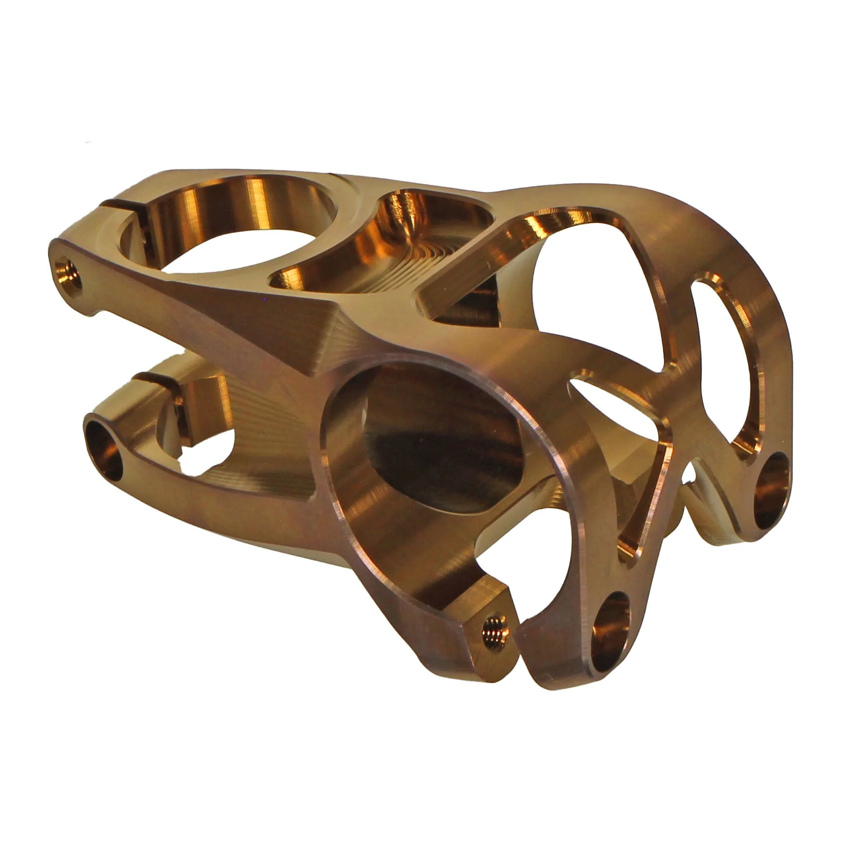 5Dev 2 Bolt Titanium Stem - 35mm Clamp - 48mm Length - Bronze