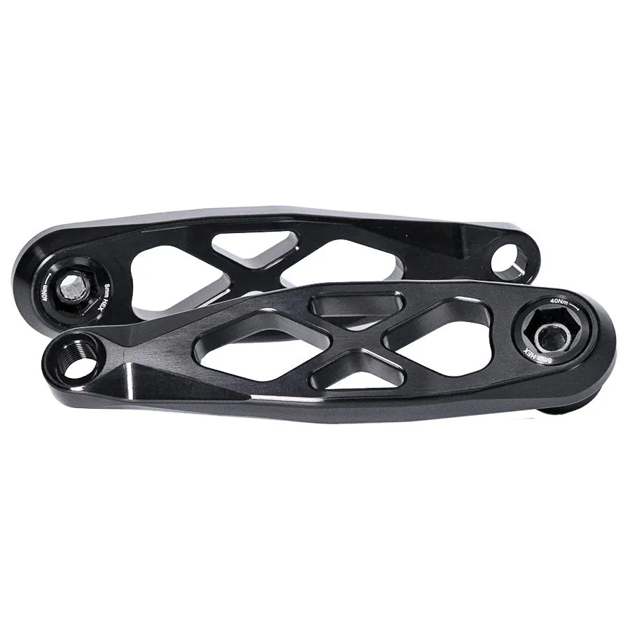 5Dev Bosch eCranks - IS Spline Drive - 160mm - Black