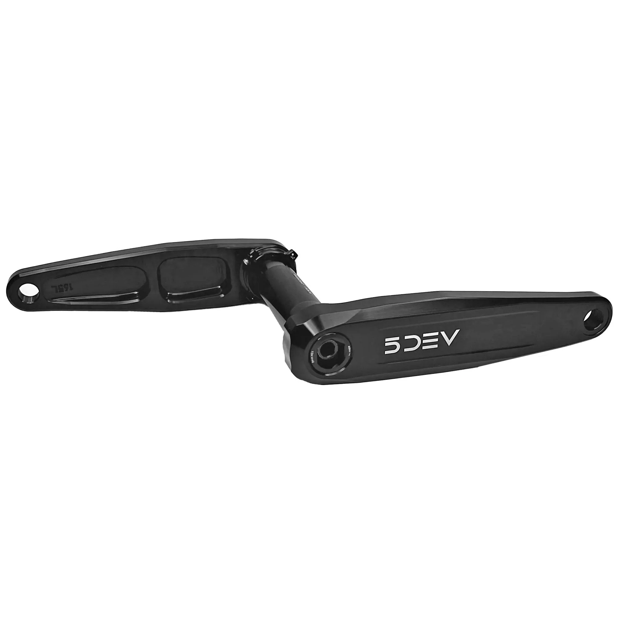 5DEV Cam Zink Signature DH/Freeride Cranks - DUB Spindle - 165mm Length - Black