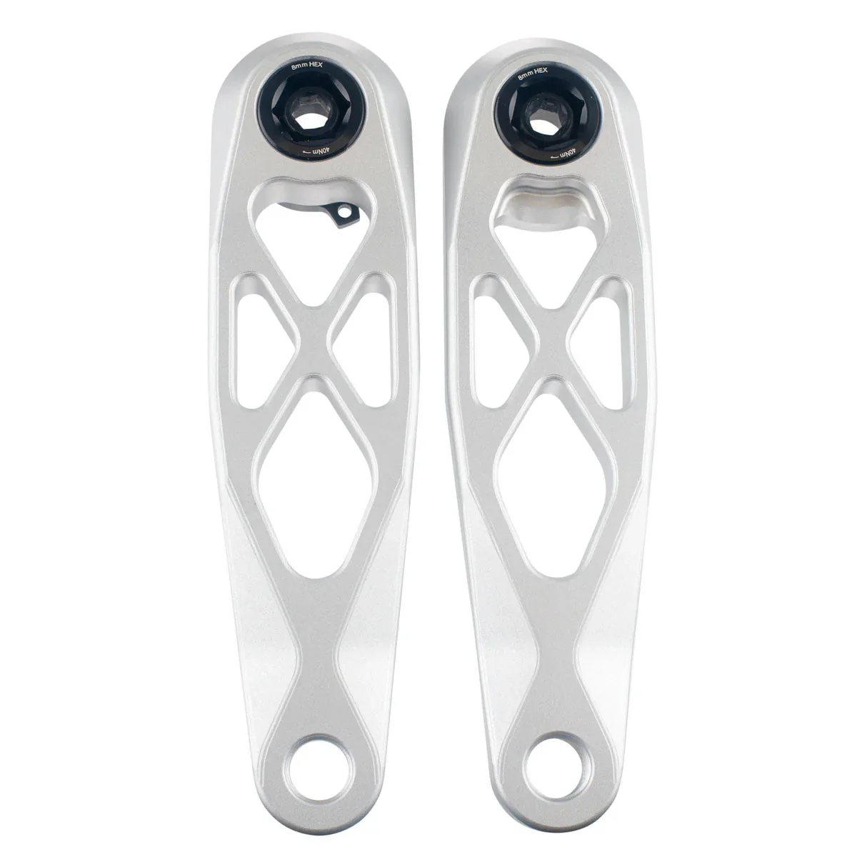 5Dev R-Spec Trail/Enduro Cranks - 165mm - No Spindle - Raw