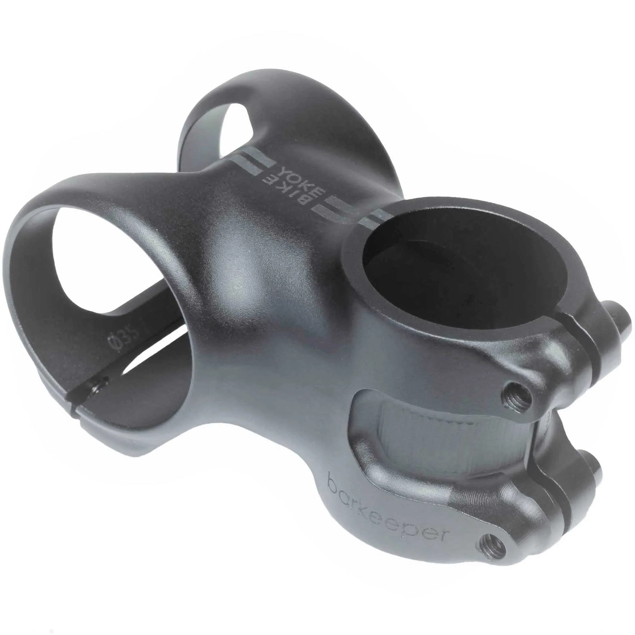 Bike Yoke Barkeeper Stem - 35mm Clamp - 35mm Length - Black
