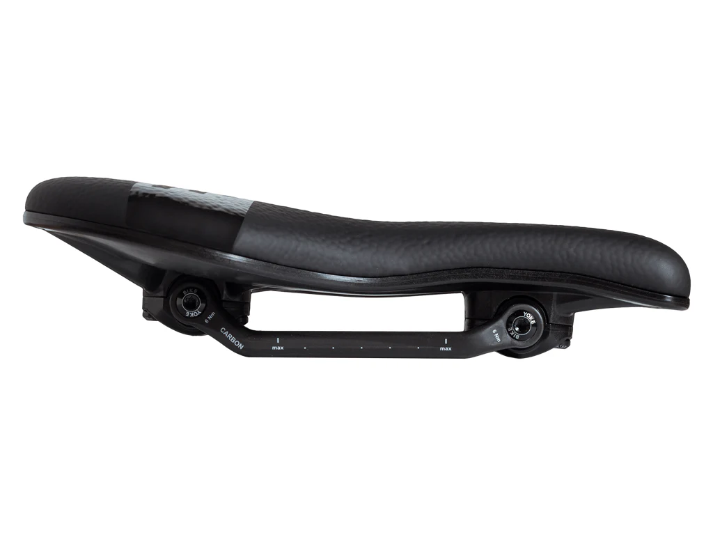Bike Yoke Sagma 3D Carbon Saddle 130 - Black - Image 2