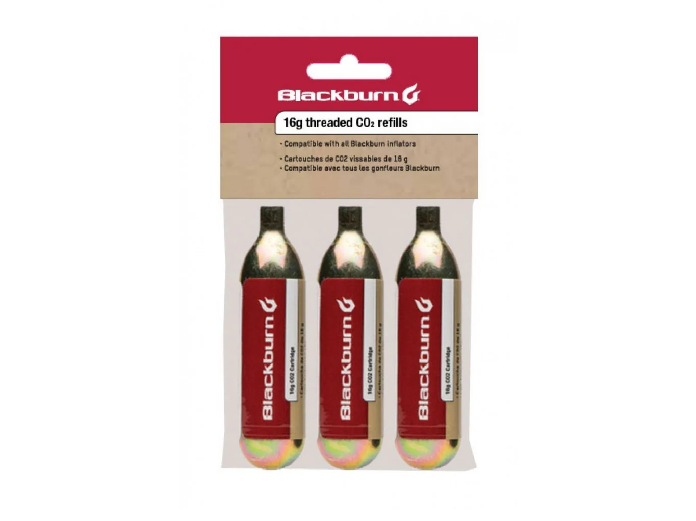 Blackburn Threaded CO2 Cartridges - 3-pack - Image 3