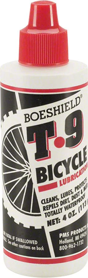 Boeshield T9 Bike Chain Lube - 4oz Drip Bottle