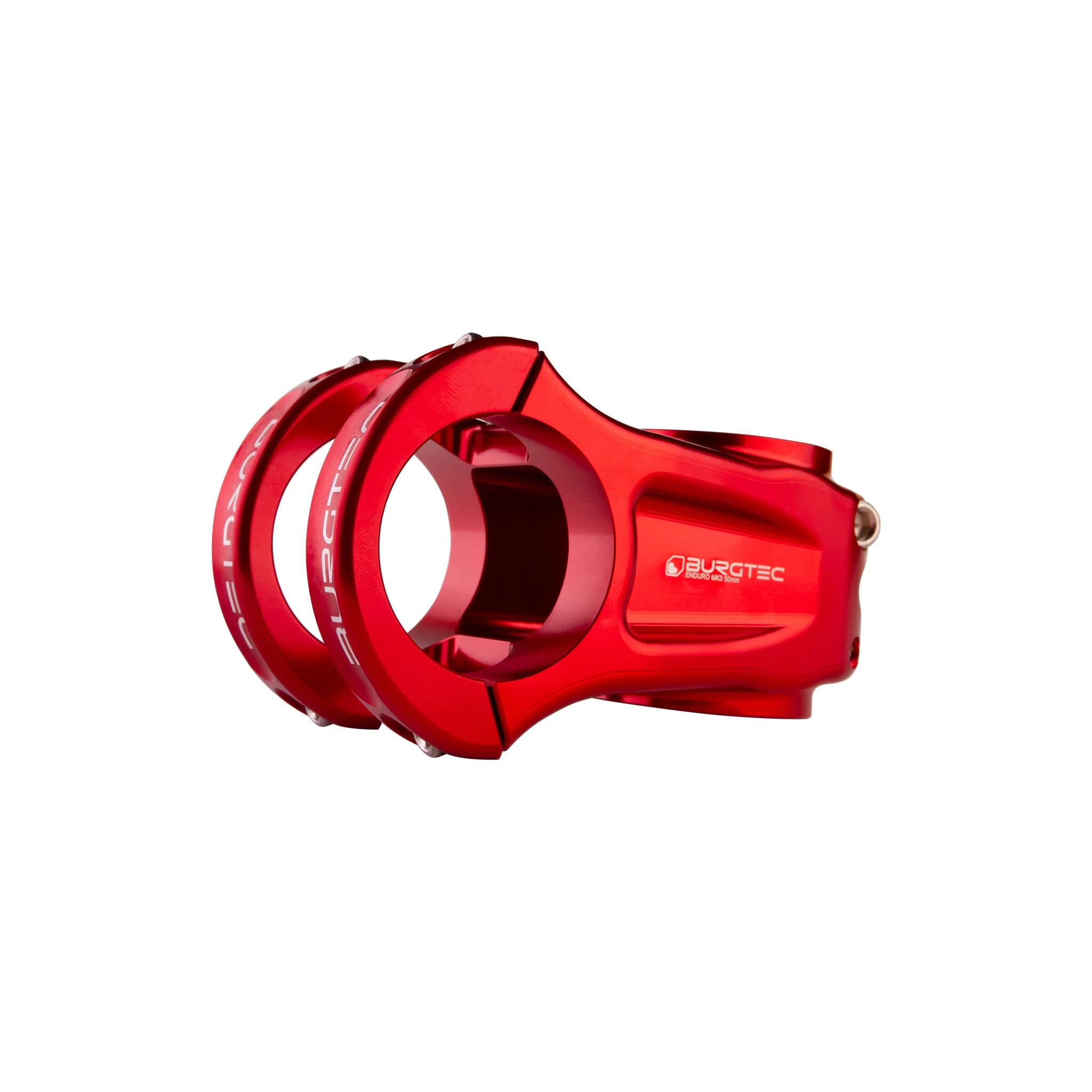 Burgtec Enduro MK3 Stem - 35mm Clamp - 50mm Length - Race Red
