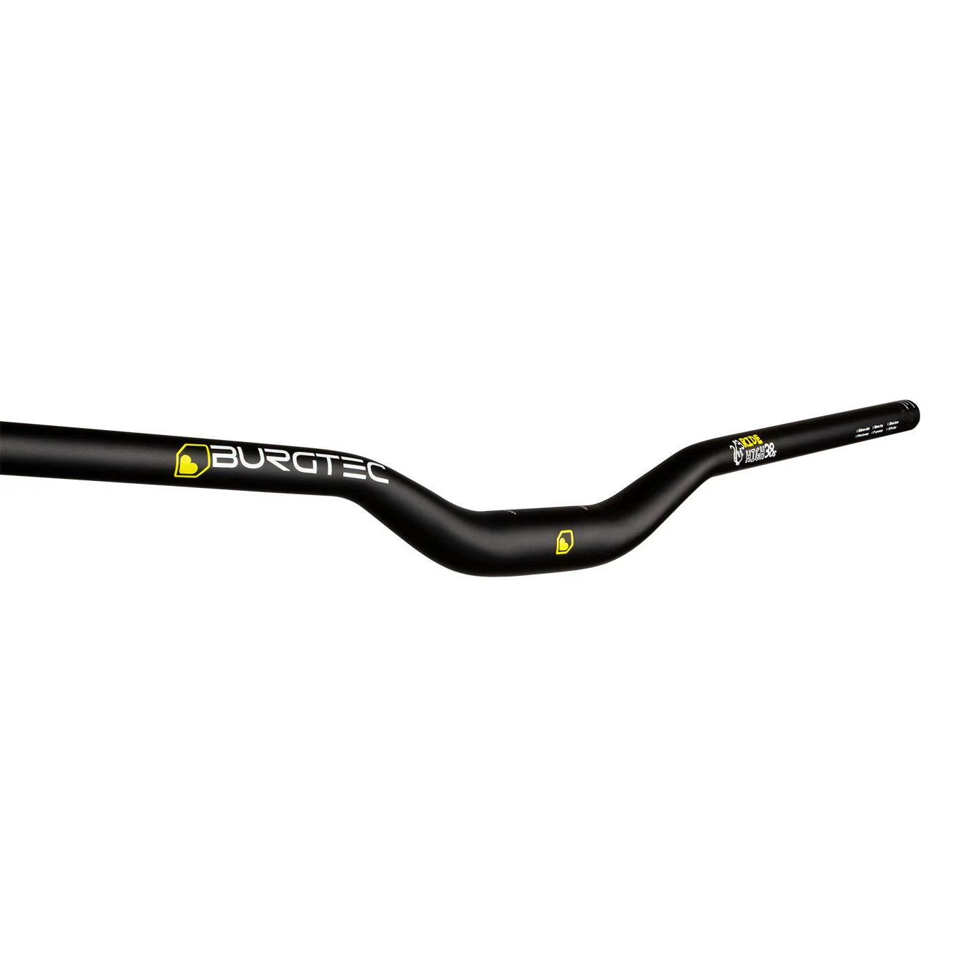 Burgtec Josh Bryceland Ride Wide Riser Bar - 35mm Clamp - 38 mm Rise - 800mm Width