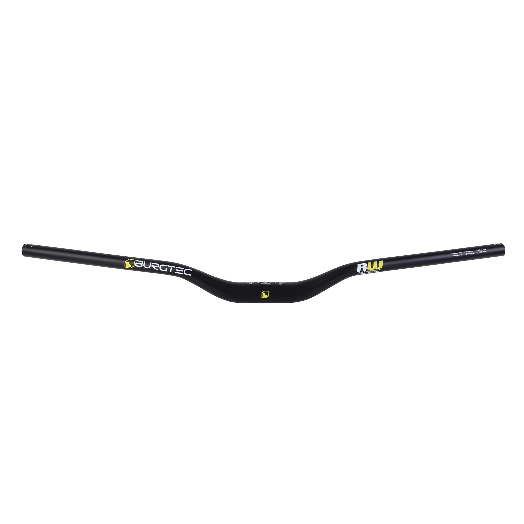 Burgtec Josh Bryceland Ride Wide Rise Bar - 35mm Clamp - 50mm Rise - 800mm Width