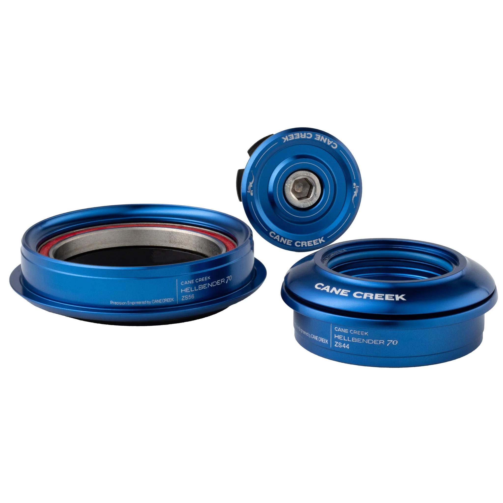 Cane Creek Hellbender 70-Series Headset - ZS44/28.6|ZS56/40 - Blue