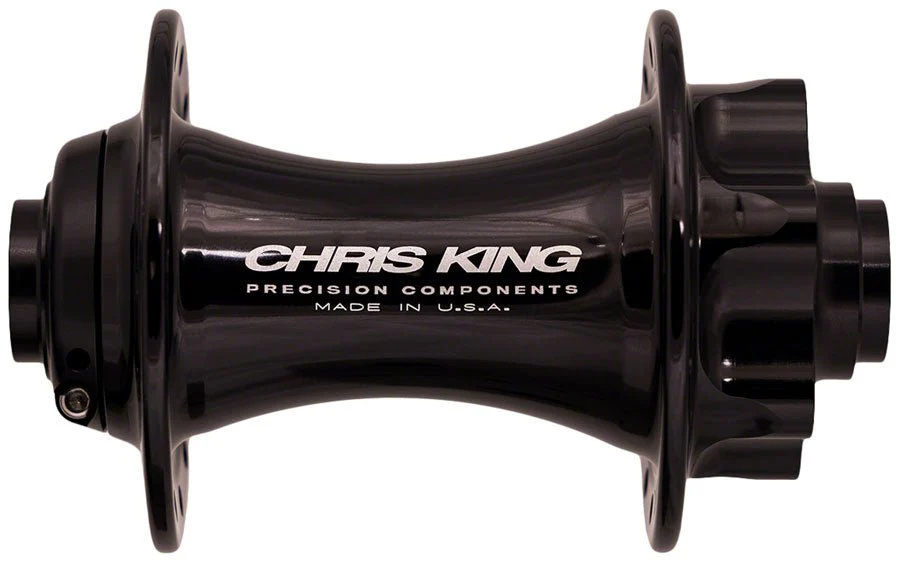 Chris King Boost Front Hub - 15x110 - 6-Bolt - Black - 28H