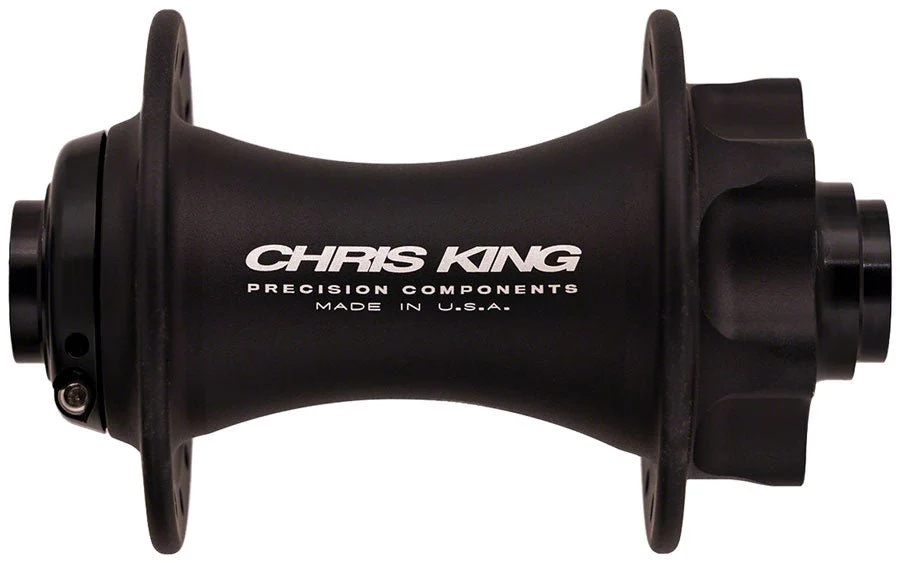 Chris King Boost Front Hub - 15x110 - 6-Bolt - Matte Black - 32H