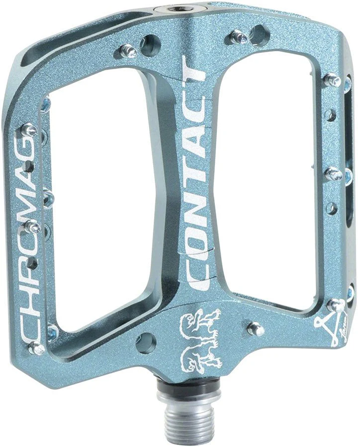 Chromag Contact Pedals - Platform Alloy 9/16" Gun Metal