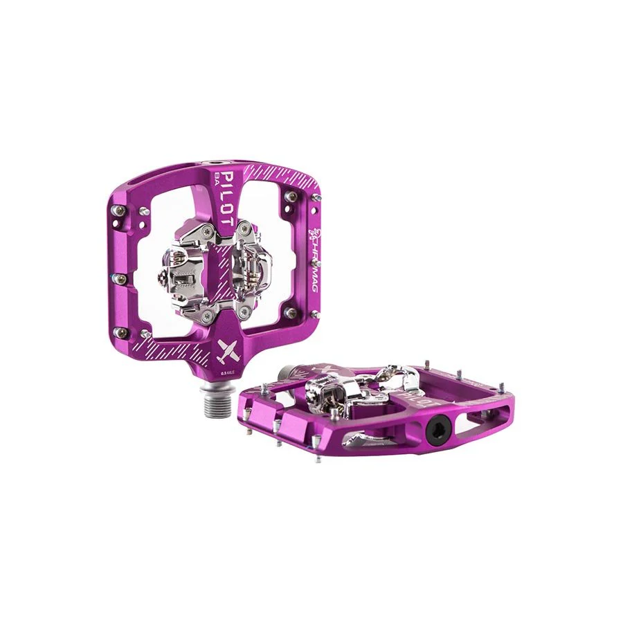 Chromag Pilot BA Pedals - Clipless - Purple - Wide