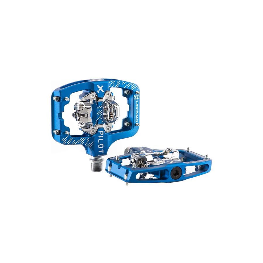 Chromag Pilot Pedals - Clipless - Blue - Regular