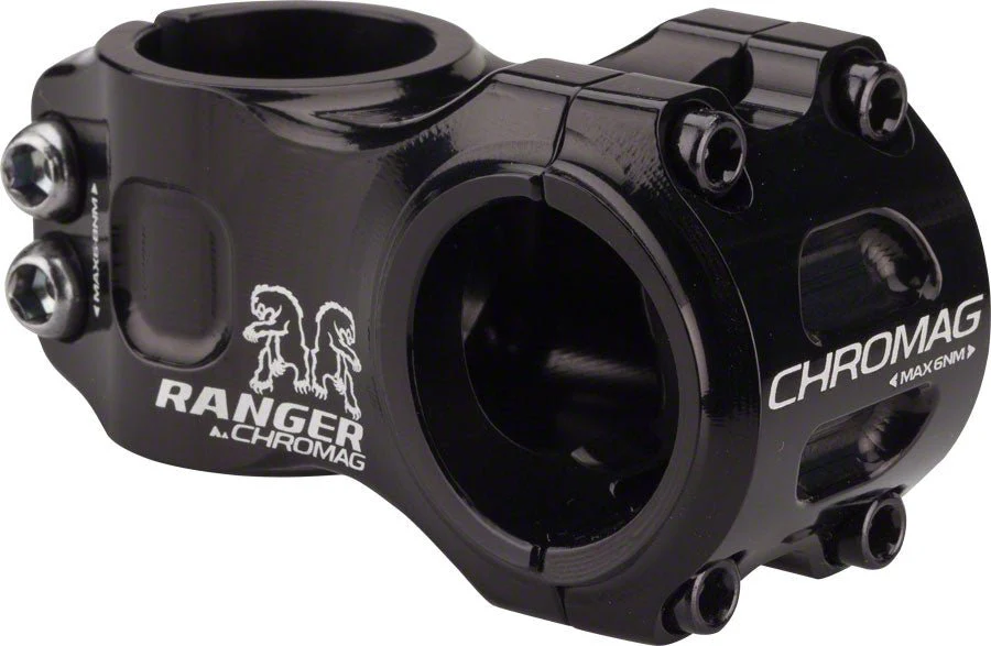 Chromag Ranger V2 Stem - 50mm 31.8 Clamp +/-0 1 1/8" Alloy Black