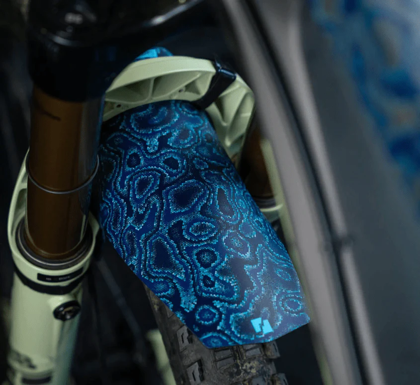 Ground Keeper Snake Charmer Fender - Blue - Matte - Image 2