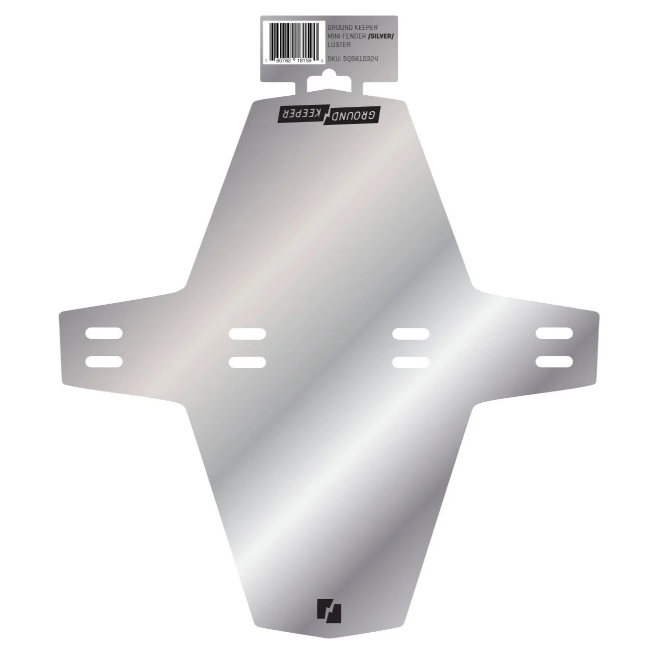 Ground Keeper Metallic Silver Mini Fender - Luster