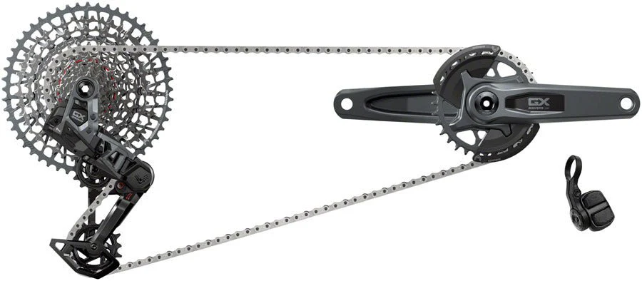 SRAM GX T-Type Eagle Transmission AXS Groupset 170mm