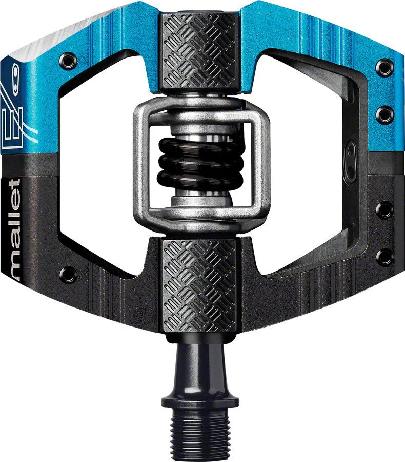 Crank Brothers Mallet Enduro Pedals - Dual Sided Clipless Platform Aluminum 9/16" Blue/BLK