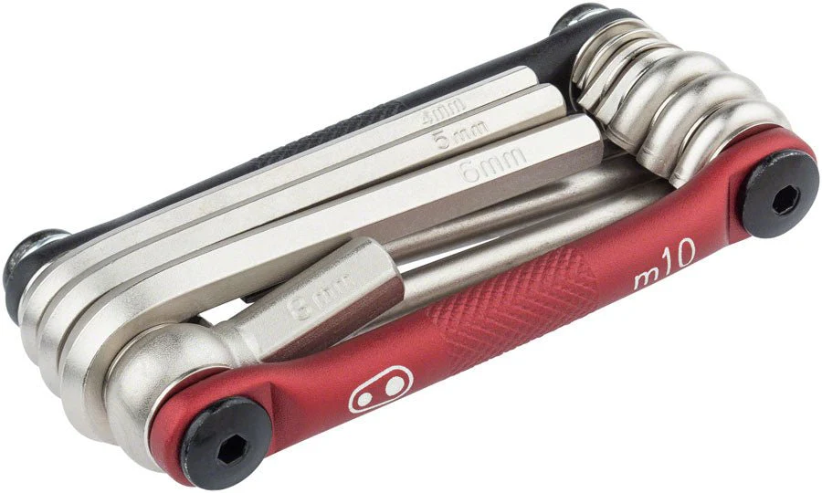 Crank Brothers Multi 10 Tool - Black/Red - Image 2