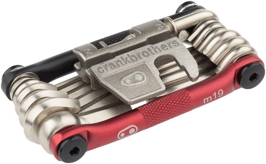 Crank Brothers Multi 19 Tool - Black/Red - Image 3