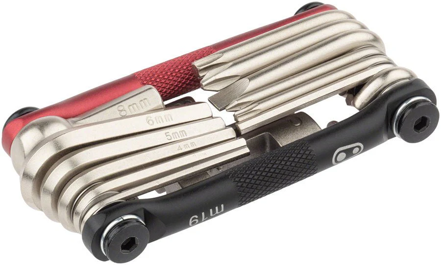 Crank Brothers Multi 19 Tool - Black/Red - Image 4
