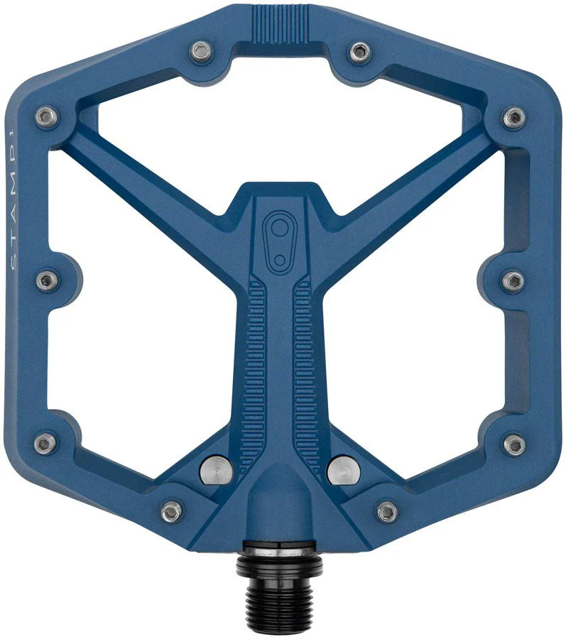 Crank Brothers Stamp 1, Gen 2 Pedals - Large - Navy