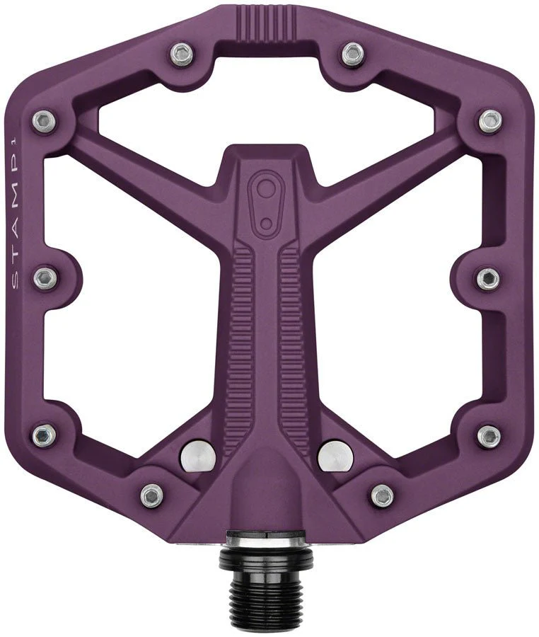 Crank Brothers Stamp 1, Gen 2 Pedals - Small - Purple