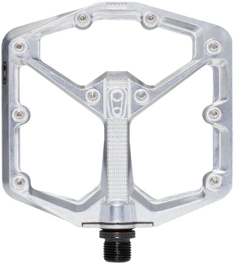 Crank Brothers Stamp 7 Pedals - Platform Aluminum 9/16" High Polish Silver