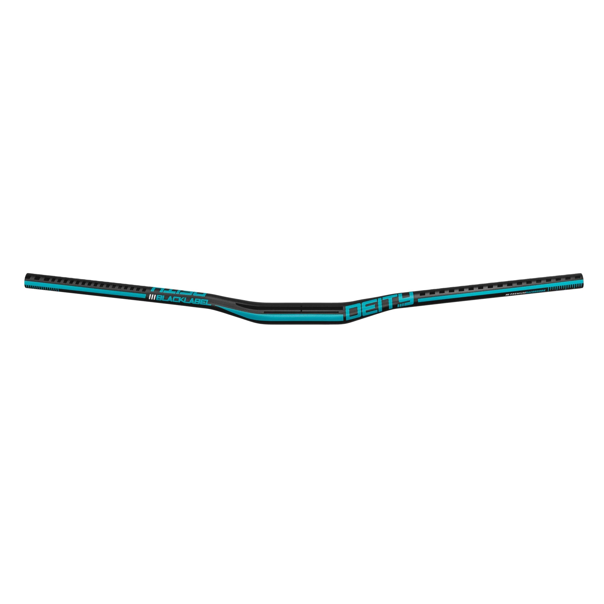 Deity Blacklabel 800 Handlebar - 15mm Rise - 800mm Width - 31.8mm Clamp - Turquoise