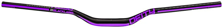 Deity Blacklabel 800 Handlebar - 38mm Rise - 800mm Width - 31.8mm Clamp - Purple
