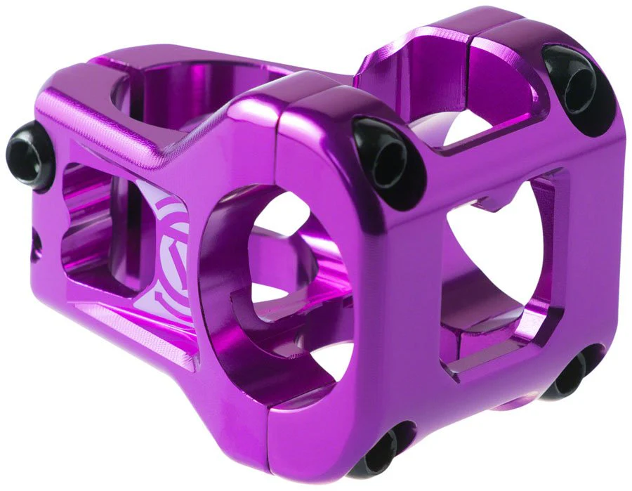 Deity Cavity Stem - 35mm Length - 31.8mm Clamp - Purple