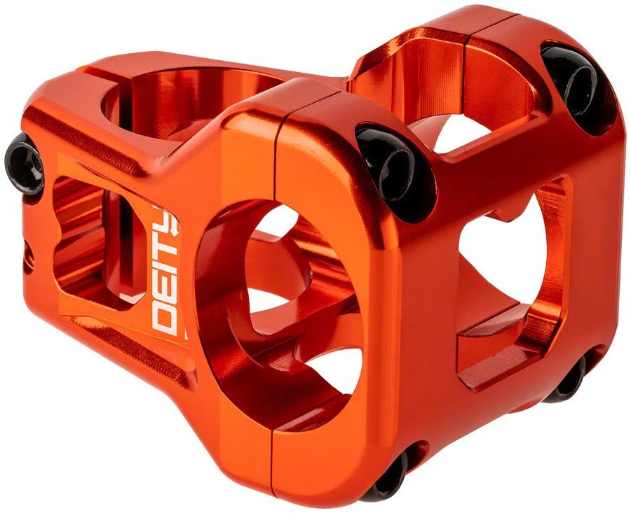 Deity Cavity Stem - 35mm Length - 31.8mm Clamp - Orange