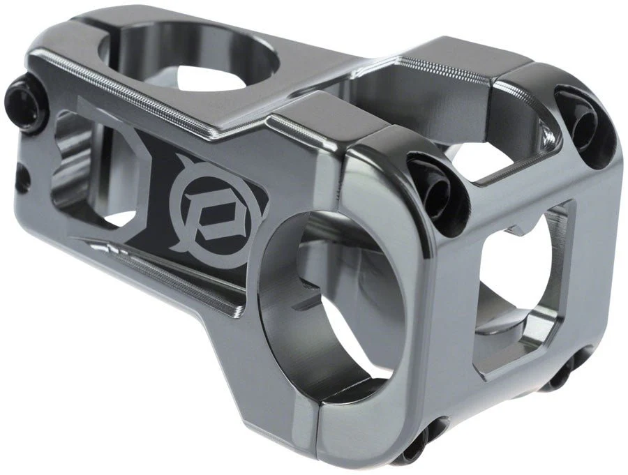 Deity Cavity Stem - 50mm Length - 31.8mm Clamp - Platinum Silver