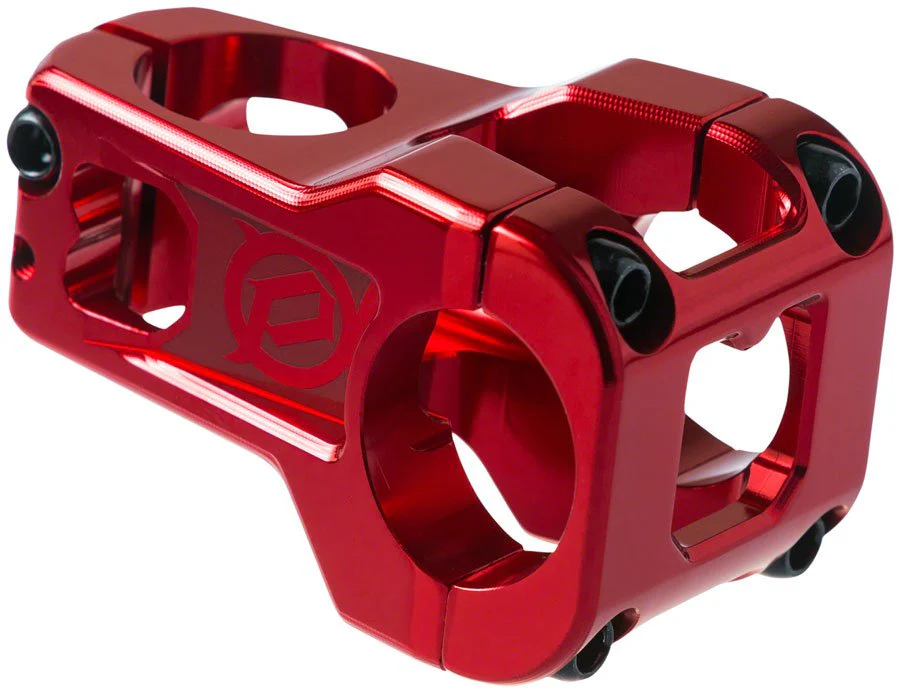 Deity Cavity Stem - 50mm Length - 31.8mm Clamp - Red