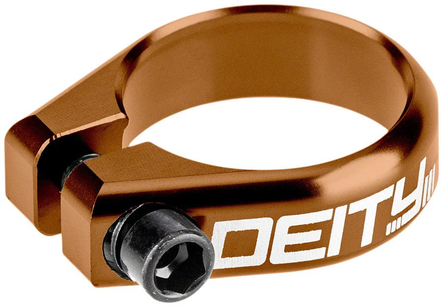 Deity Circuit Seatpost Clamp - 34.9mm - Bronze