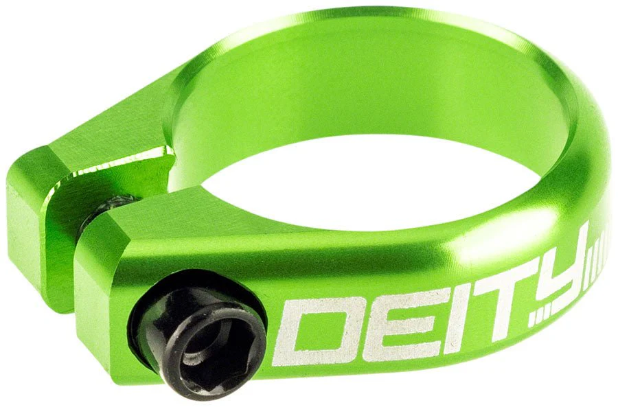 Deity Circuit Seatpost Clamp - 34.9mm - Green