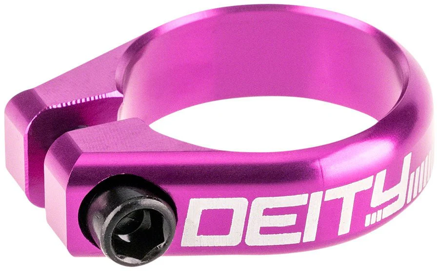 Deity Circuit Seatpost Clamp - 34.9mm - Purple