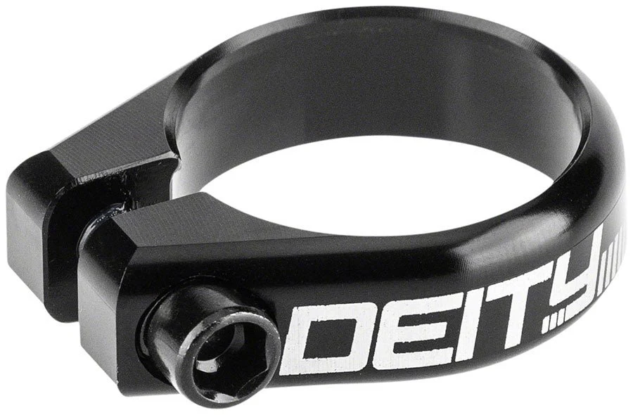 Deity Circuit Seatpost Clamp - 36.4mm - Black