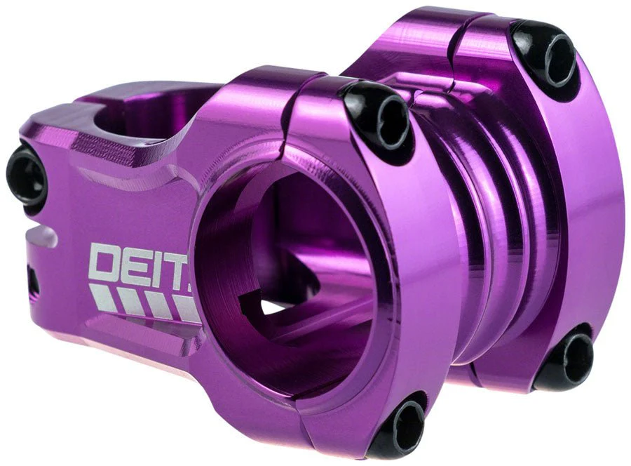 Deity Copperhead Stem - 35mm Length - 35mm Clamp - Purple