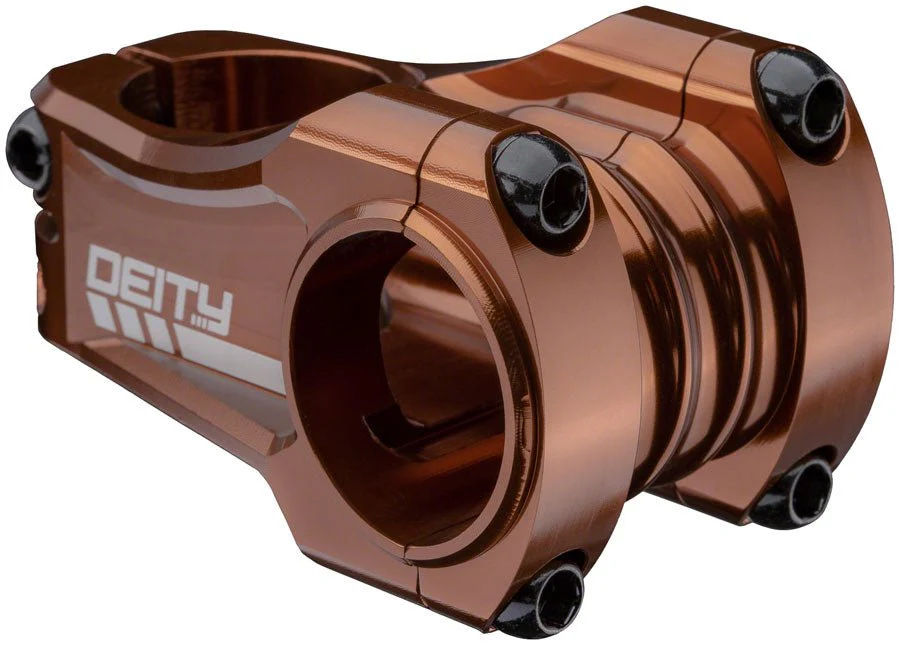 Deity Copperhead Stem - 50mm Length - 31.8mm Clamp - Bronze
