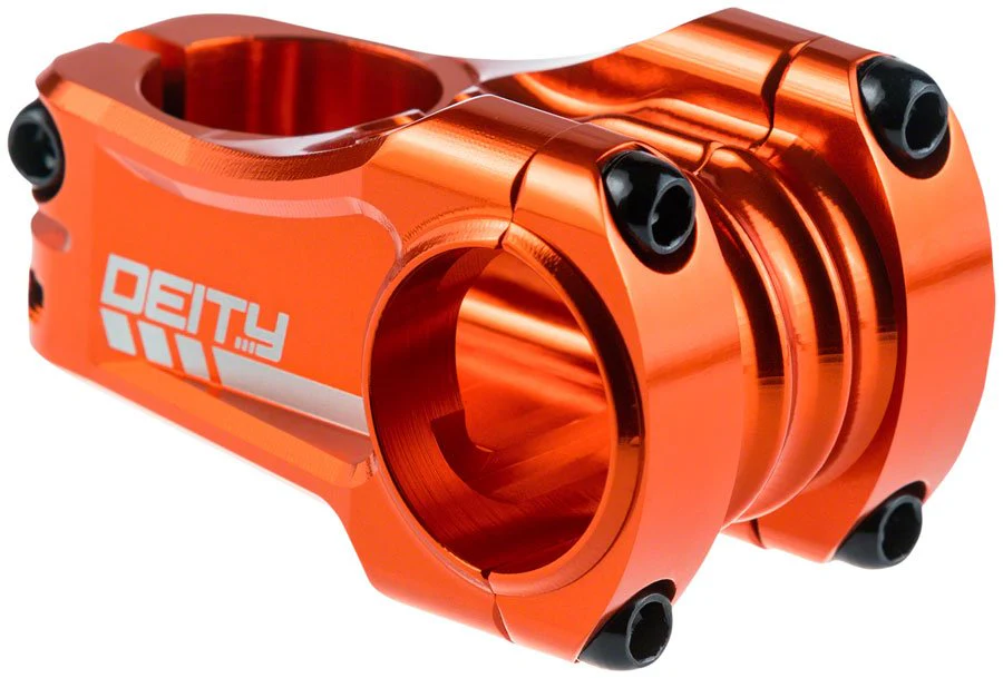 Deity Copperhead Stem - 50mm Length - 31.8mm Clamp - Orange