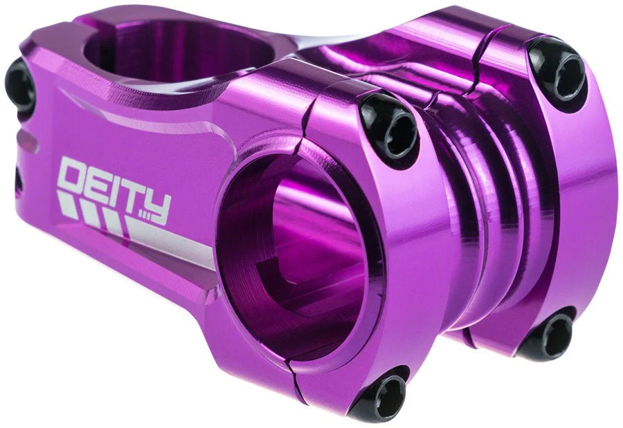 Deity Copperhead Stem - 50mm Length - 31.8mm Clamp - Purple