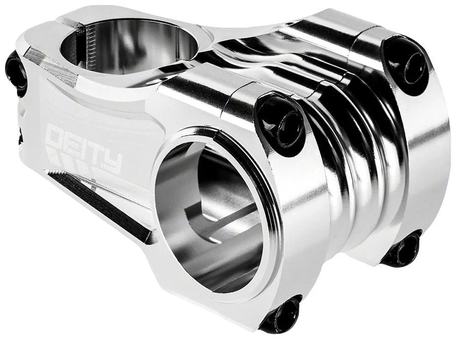 Deity Copperhead Stem - 50mm Length - 31.8mm Clamp - Silver