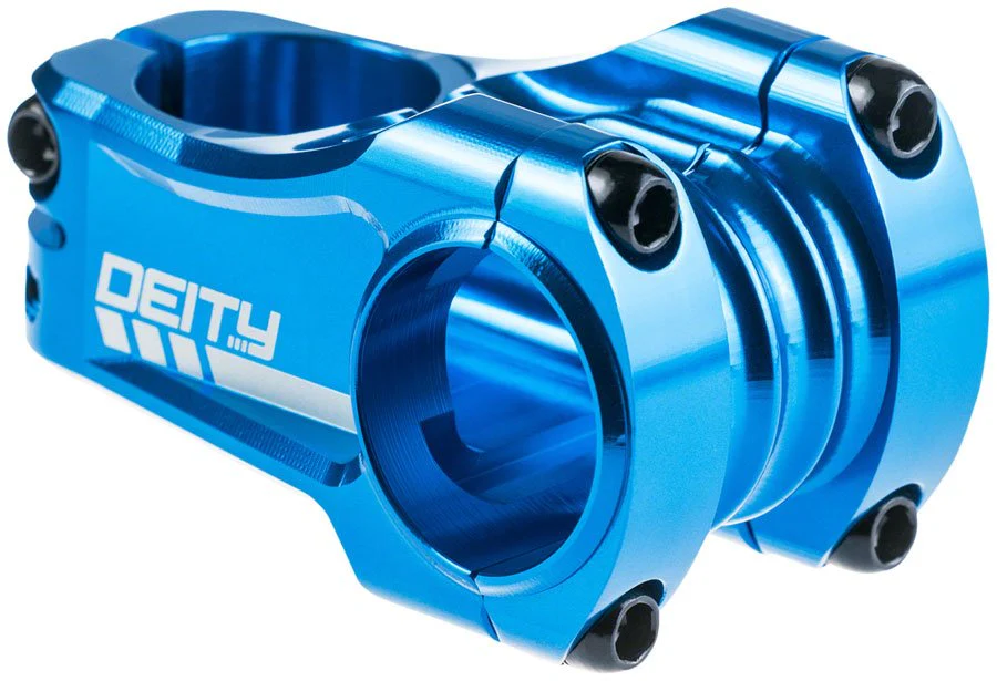 Deity Copperhead Stem - 50mm Length - 35mm Clamp - Blue