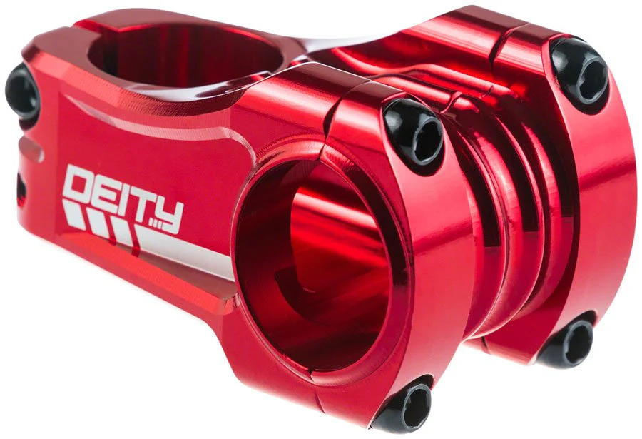 Deity Copperhead Stem - 50mm Length - 35mm Clamp - Red