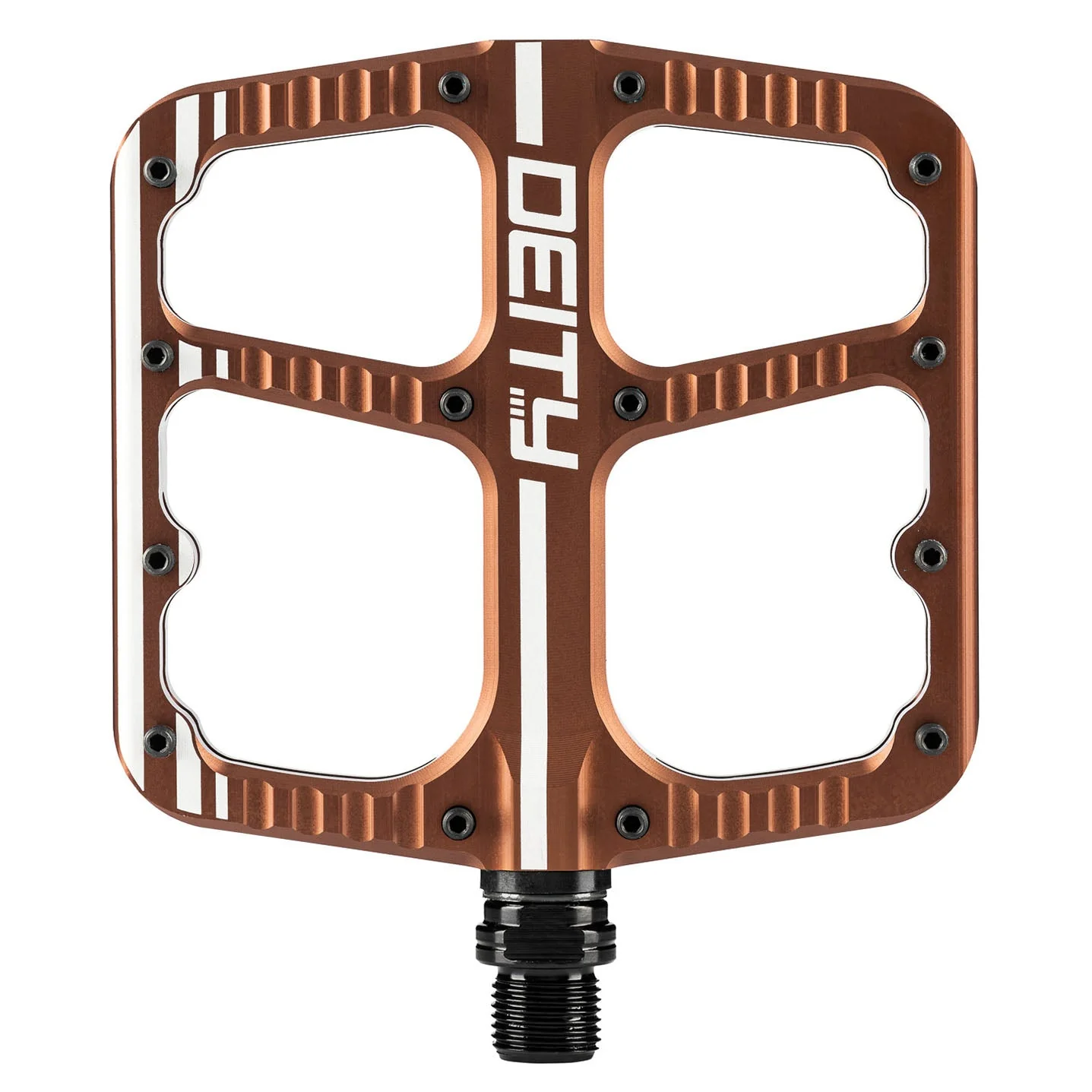 Deity Flat Trak Pedals - Bronze