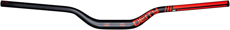 Deity Highside 35 Handlebar - 50mm Rise - 800mm Width - 35mm Clamp - Red
