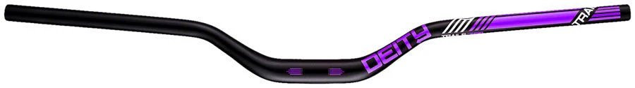 Deity Highside Handlebar - 50mm Rise - 800mm Width - 31.8mm Clamp - Purple